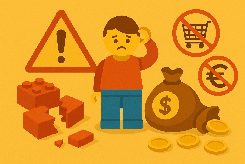 10 teure Fehler beim LEGO®-Investment und wie du sie vermeidest